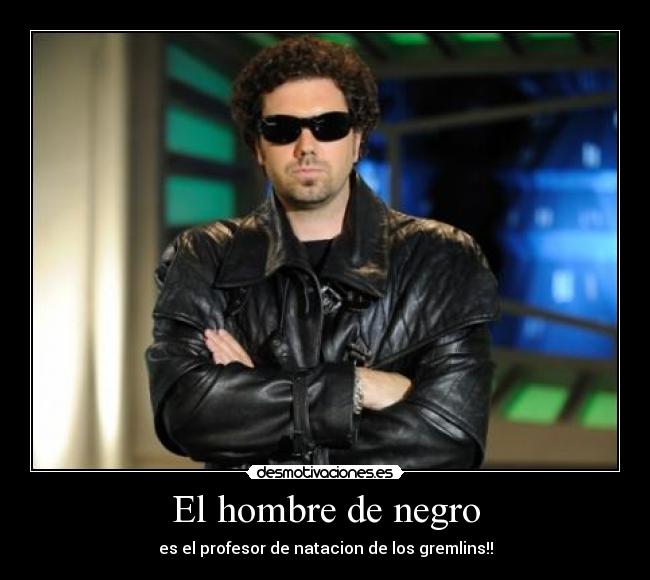El hombre de negro -