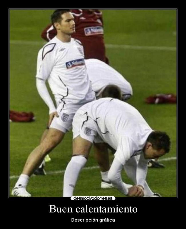 Buen calentamiento - Descripción gráfica