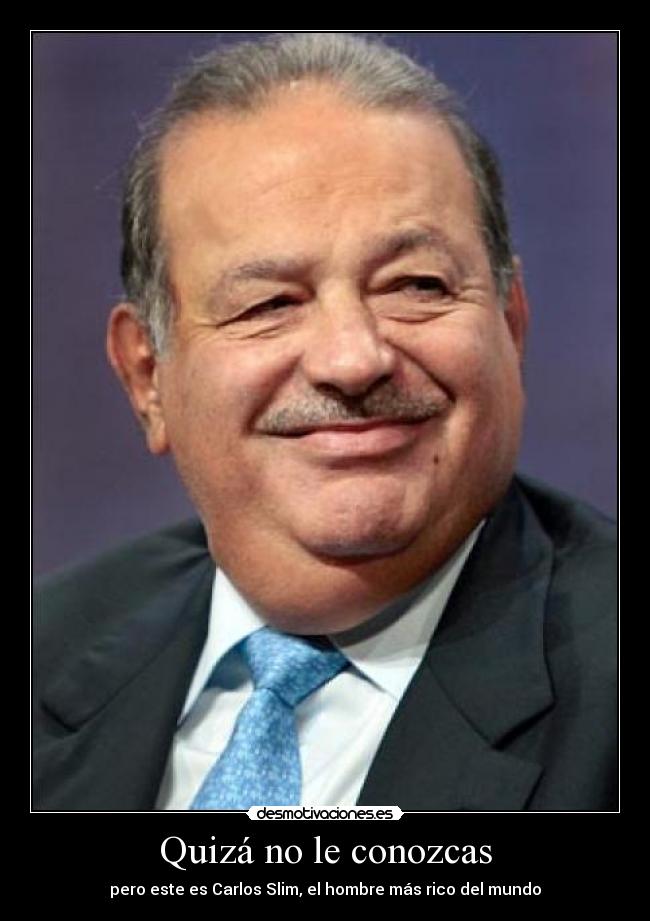 Quizá no le conozcas -