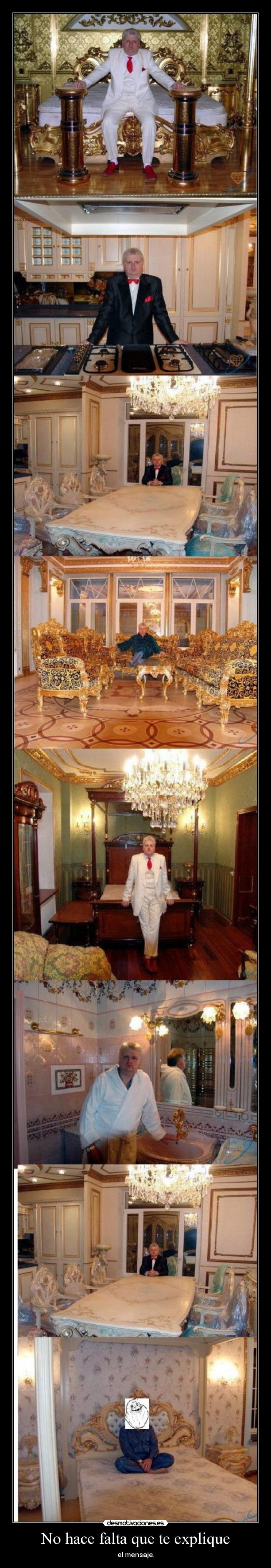 No hace falta que te explique - el mensaje.