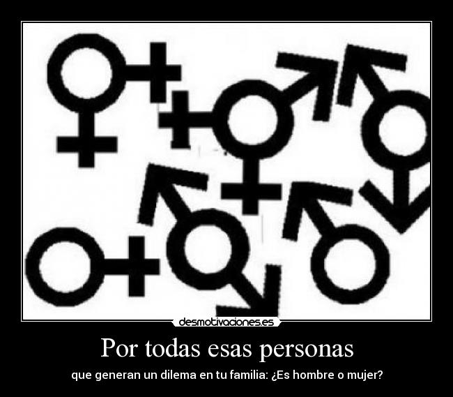 carteles dilema personas hombre mujer desmotivaciones