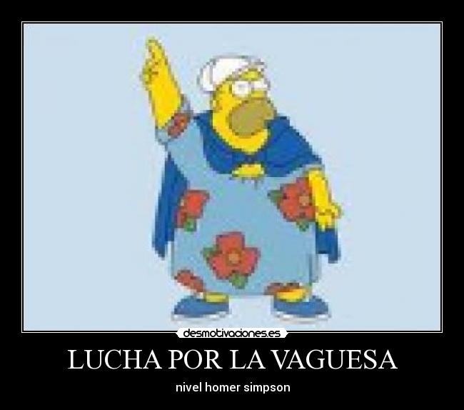 LUCHA POR LA VAGUESA - nivel homer simpson