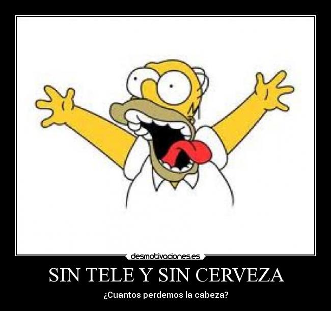 SIN TELE Y SIN CERVEZA - 