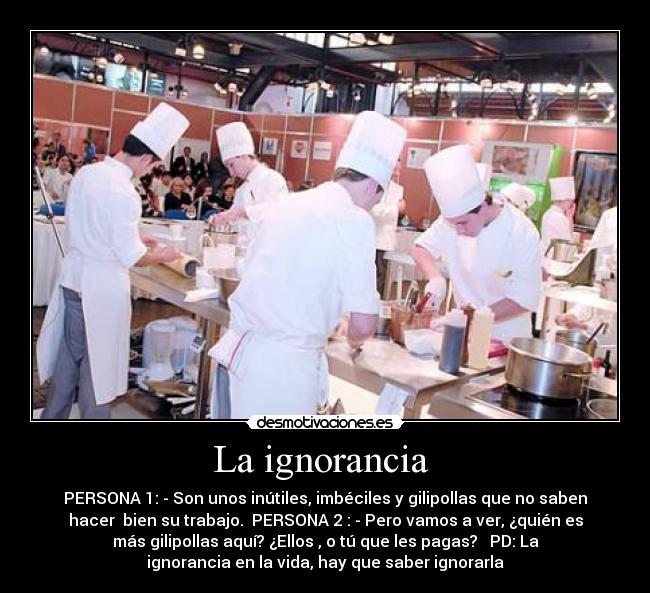 La ignorancia  - 