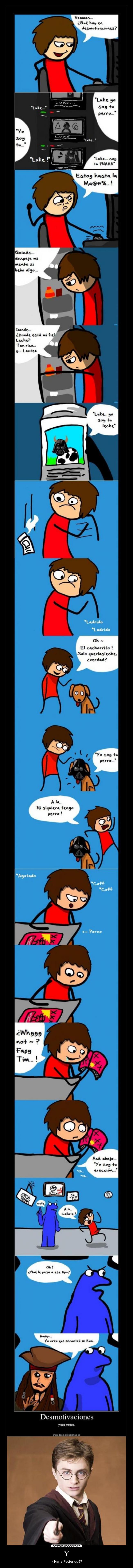 Y - ¿ Harry Potter qué?
