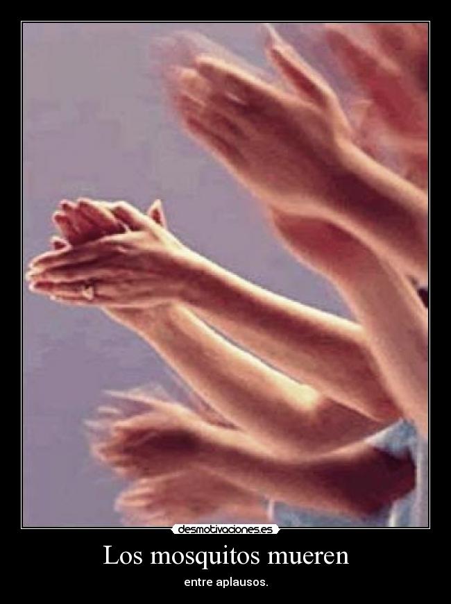  Los mosquitos mueren  - 