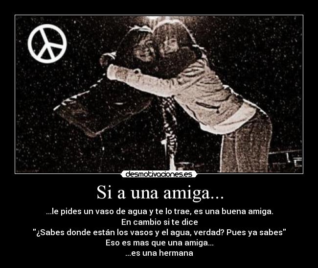 Si a una amiga... - 