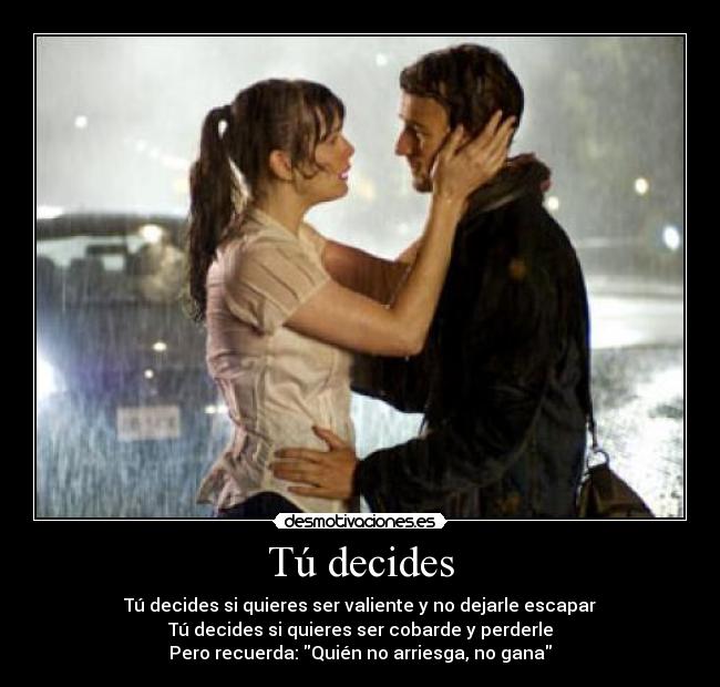 Tú decides -