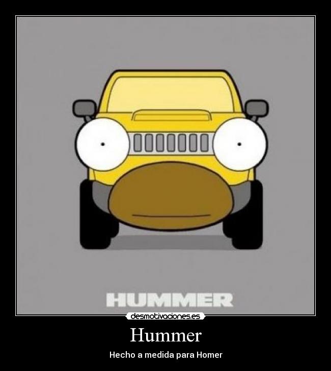 Hummer - Hecho a medida para Homer