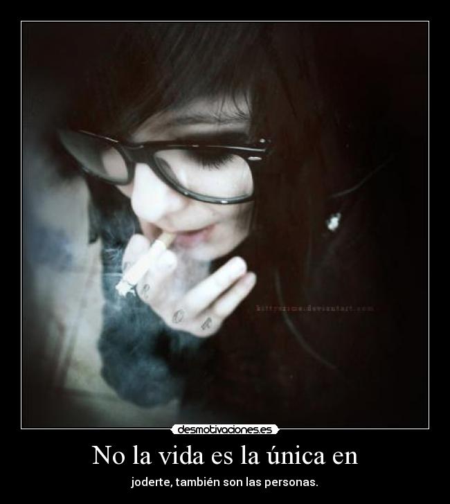 No la vida es la única en - 