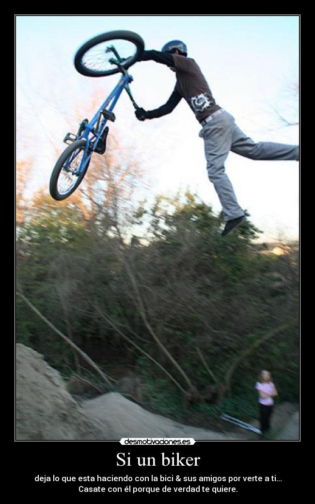 carteles biker desmotivaciones