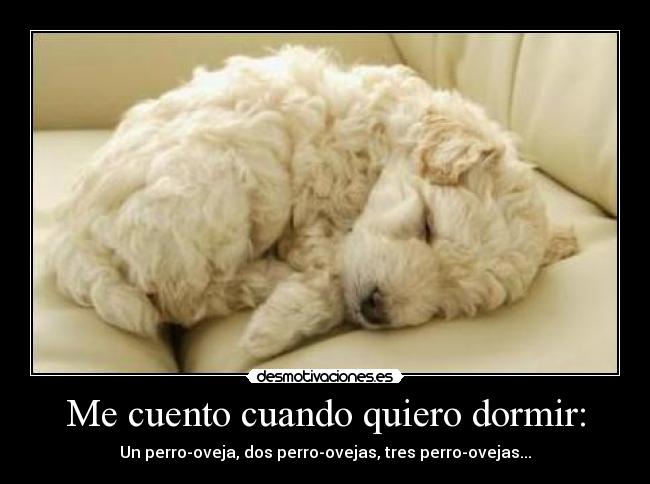 Me cuento cuando quiero dormir: - 