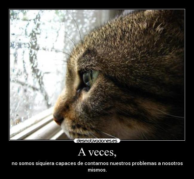 A veces, - 