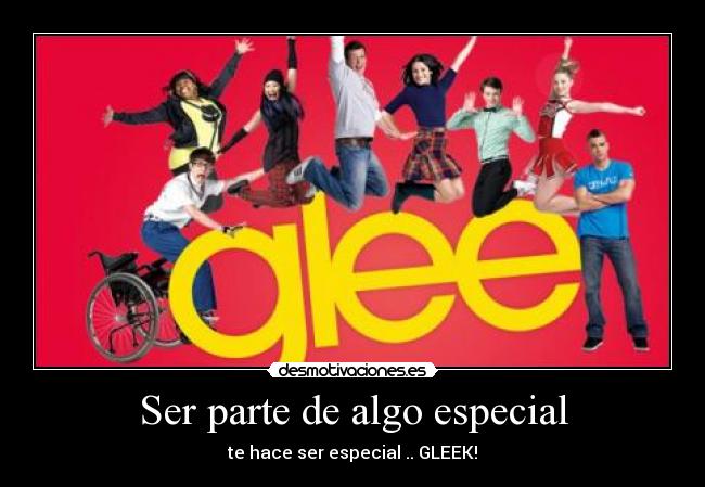 carteles gleek desmotivaciones
