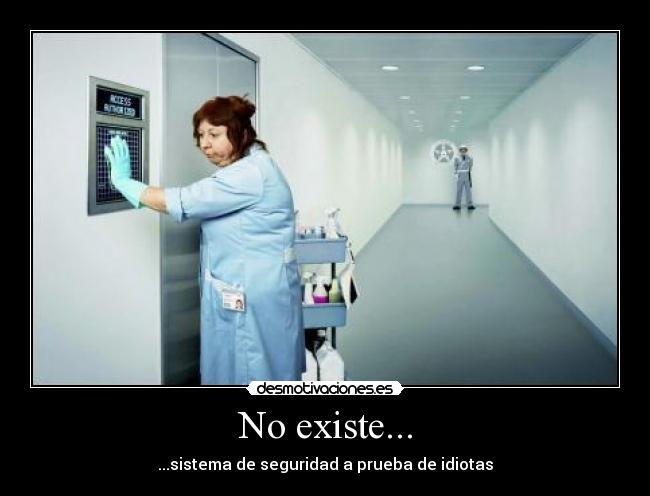 No existe... -