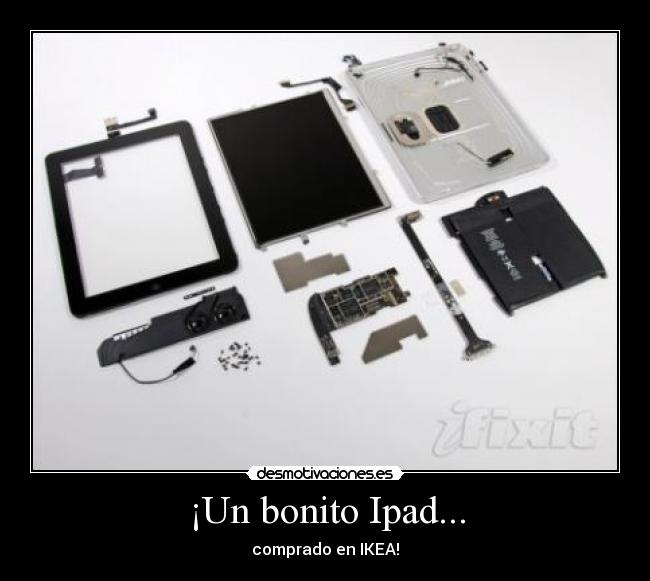 ¡Un bonito Ipad... -