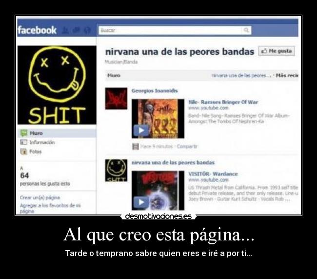 Al que creo esta página... -