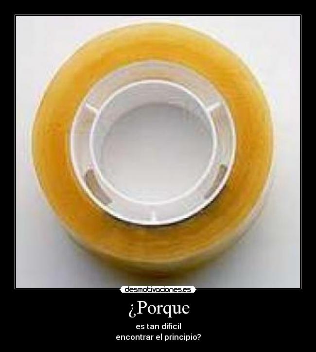¿Porque - 