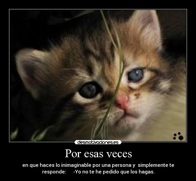 Por esas veces - 