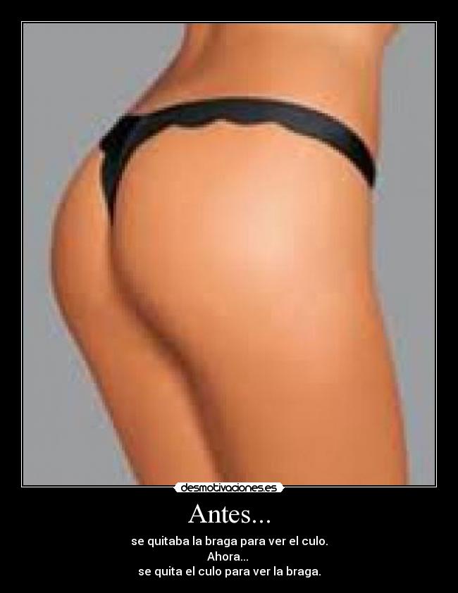Antes... -