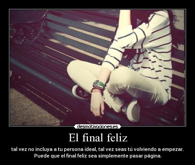 carteles final feliz desmotivaciones