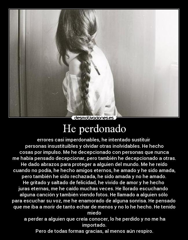 He perdonado - 