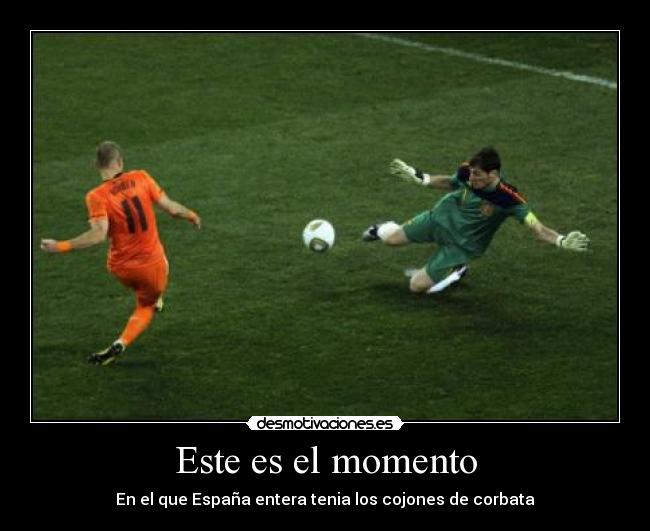 Este es el momento -