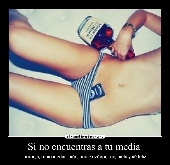 Si no encuentras a tu media -