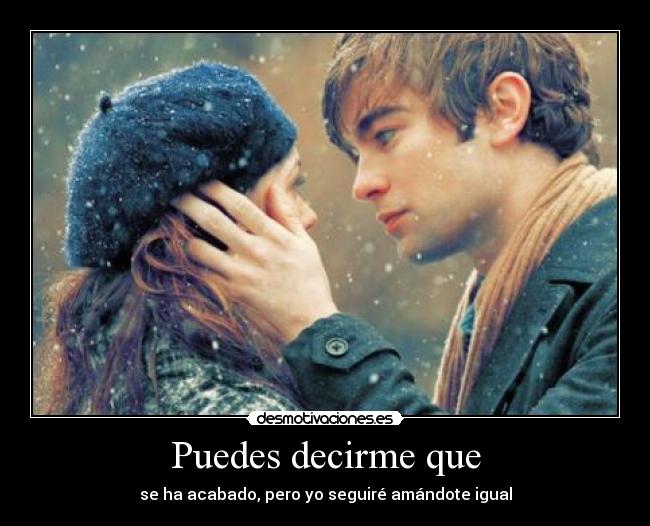 Puedes decirme que - 