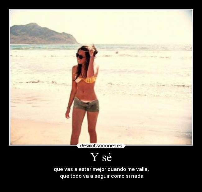 Y sé - 