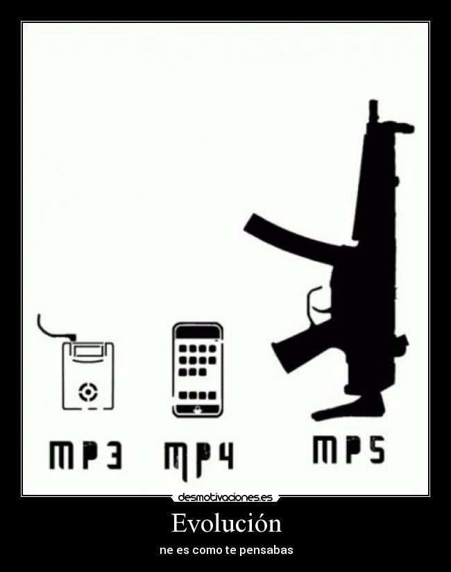 Evolución - ne es como te pensabas