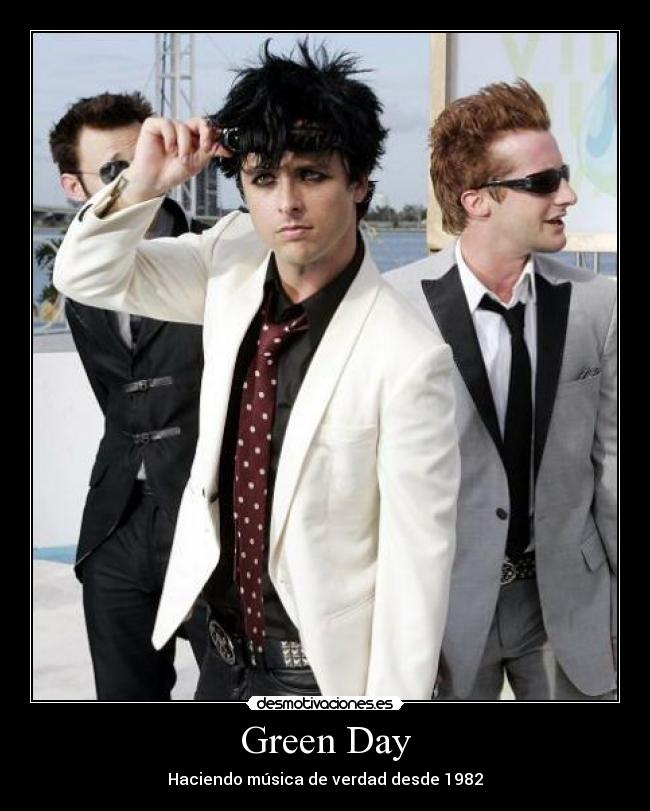 carteles green day musica rock rock and roll desmotivaciones