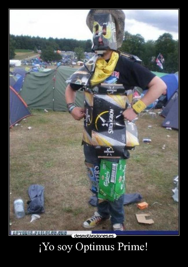 ¡Yo soy Optimus Prime! -