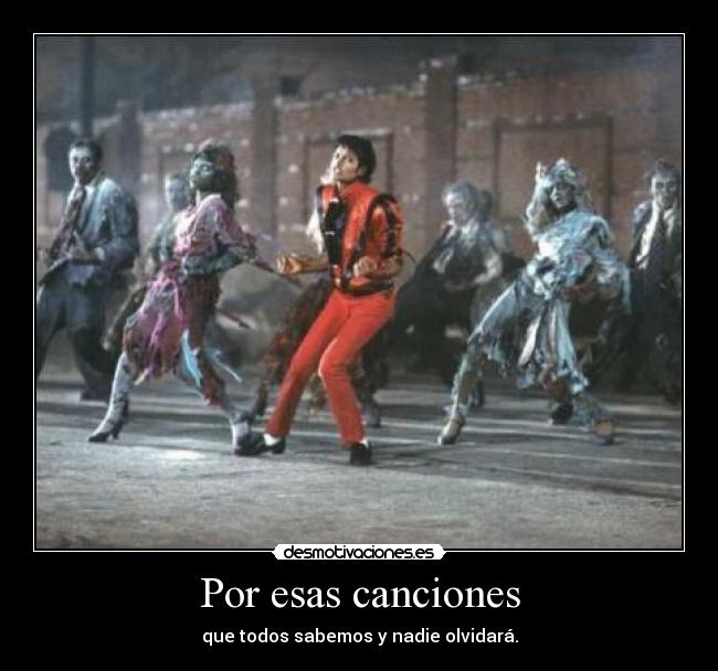 Por esas canciones -