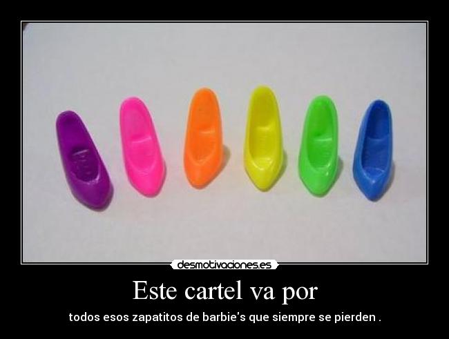 Este cartel va por -