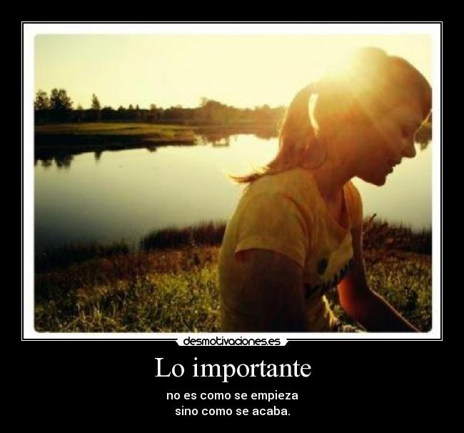 Lo importante - 