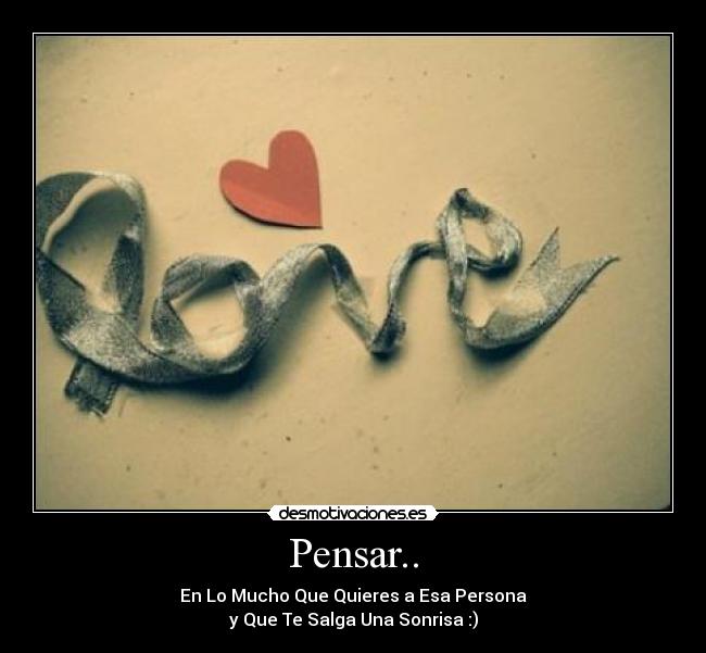 Pensar.. - 