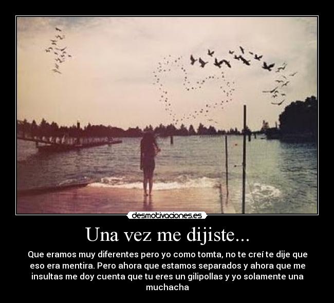 Una vez me dijiste... - 