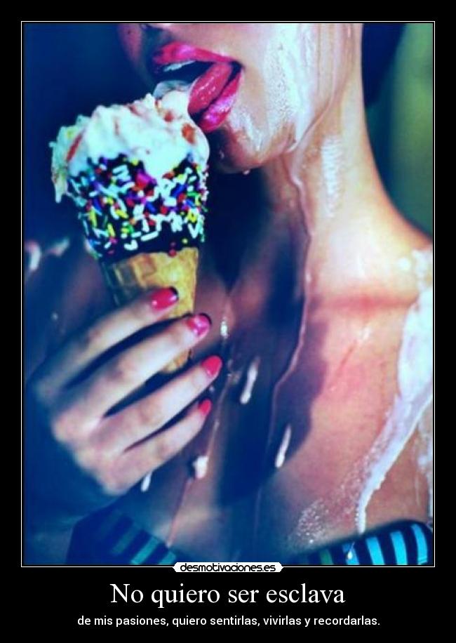 No quiero ser esclava - 