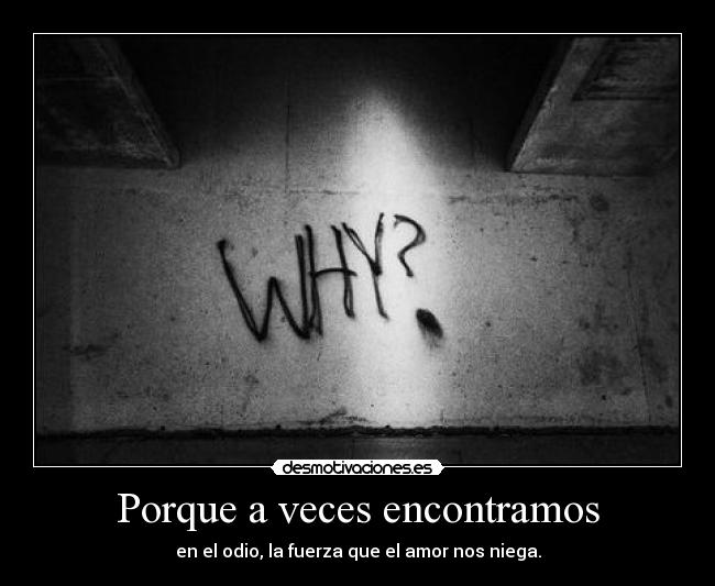 Porque a veces encontramos - 