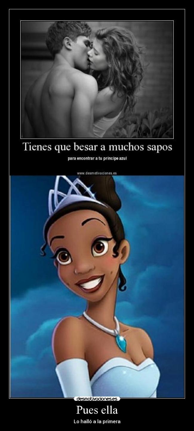 Pues ella - Lo halló a la primera