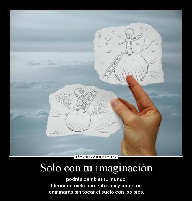 carteles imaginacion love desmotivaciones