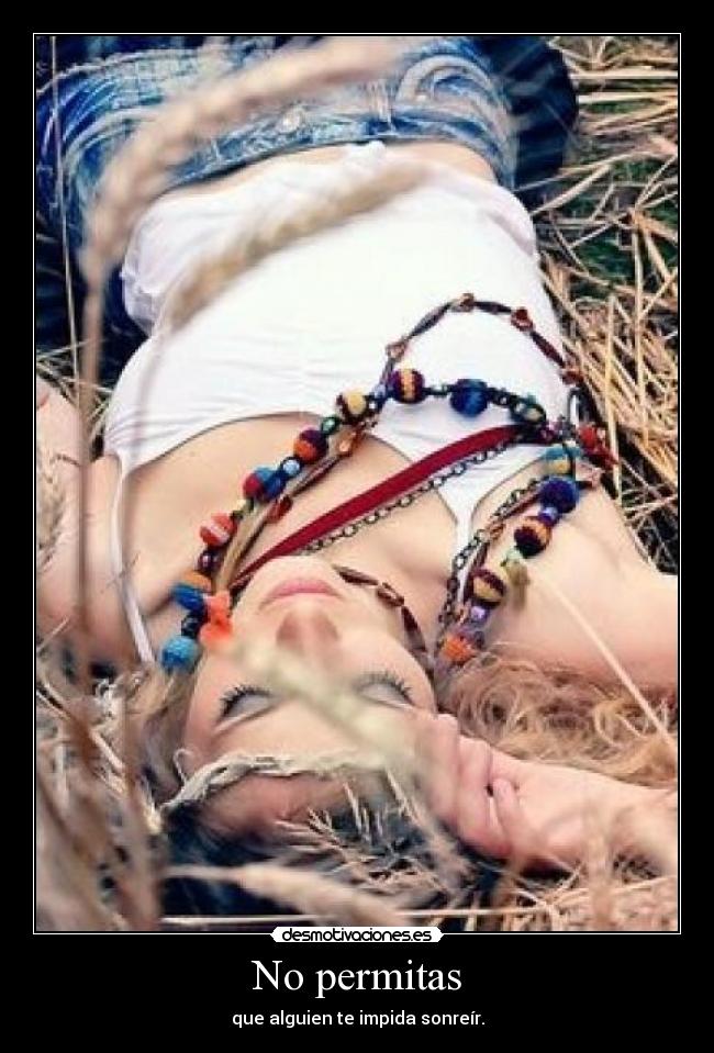 No permitas -