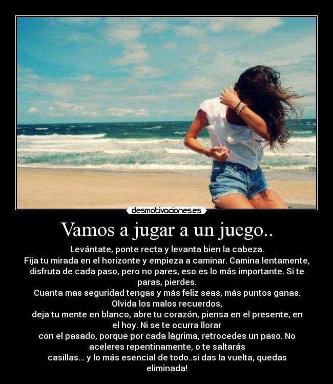 Vamos a jugar a un juego.. -