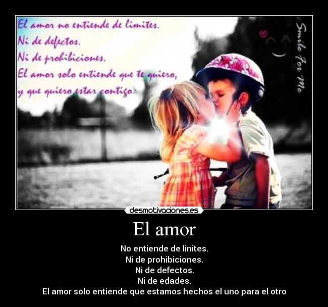 El amor -