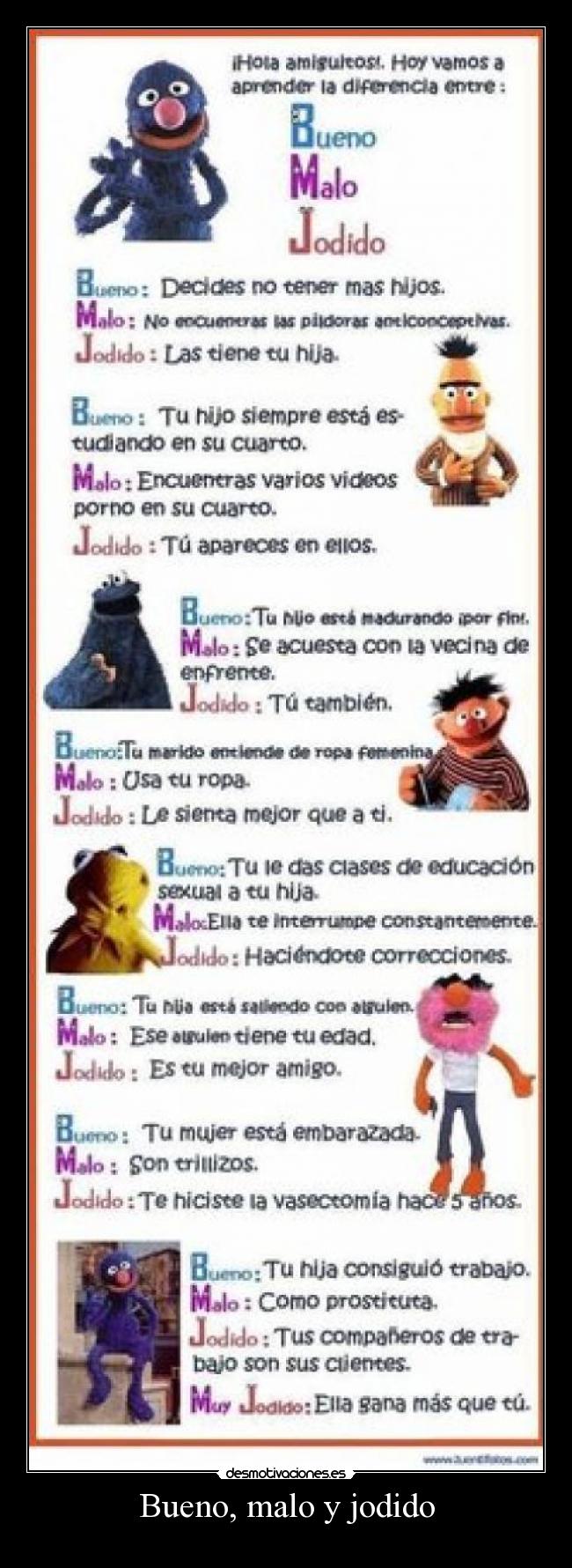 Bueno, malo y jodido - 