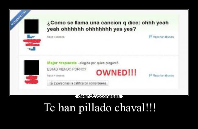 Te han pillado chaval!!! - 