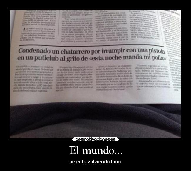 El mundo... - 