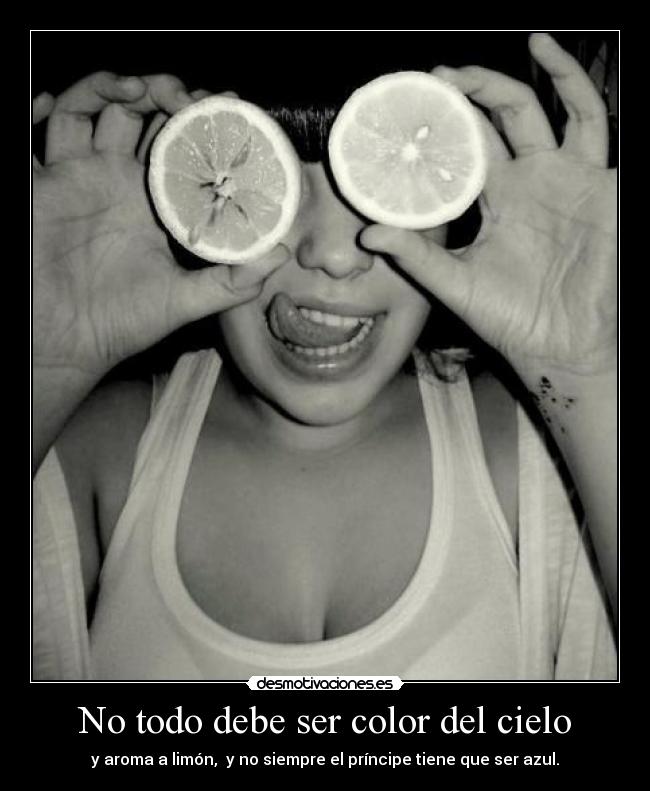 No todo debe ser color del cielo -