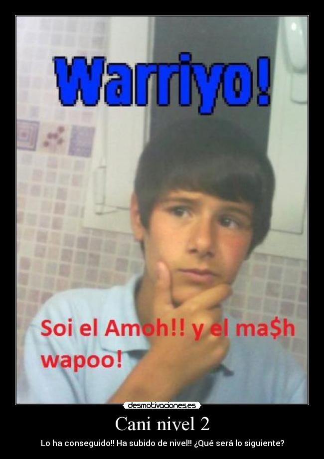 carteles cani nino desmotivaciones